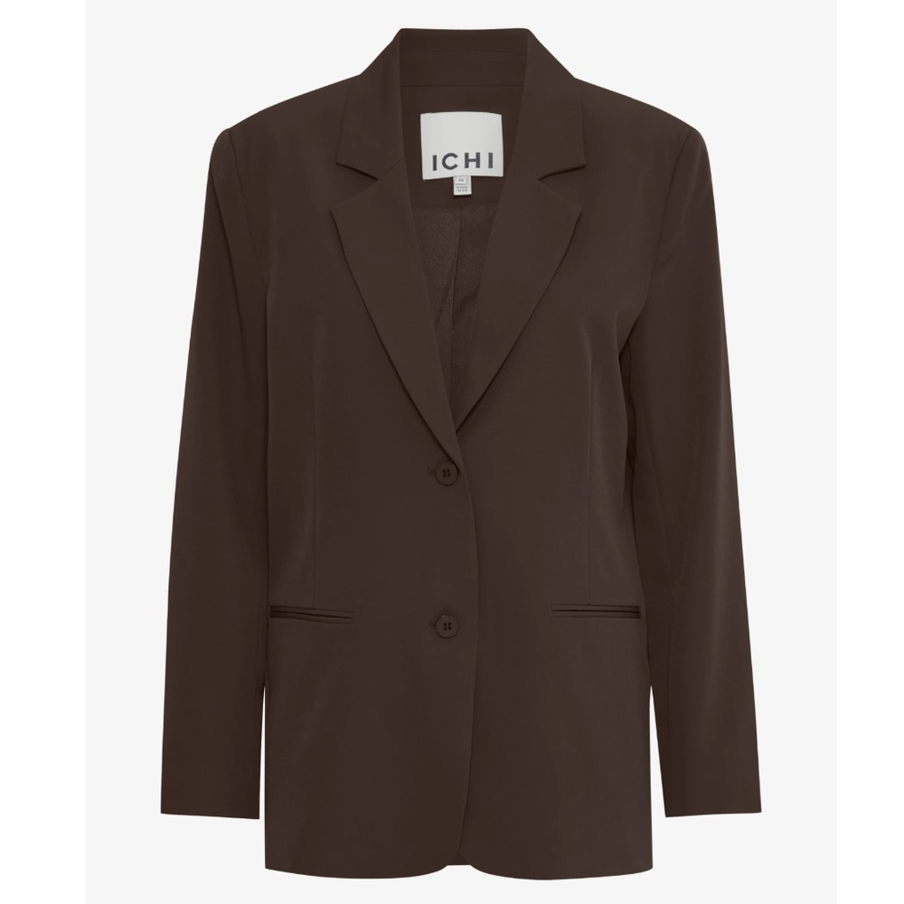 ICHI - Java Brown Blazer - Picture 5 of 5